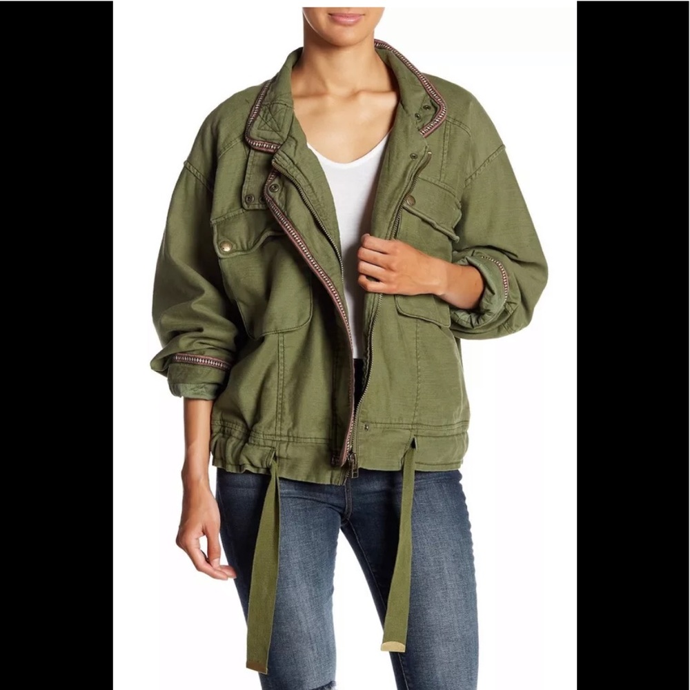 •••NEW••• Free People Military Jacket